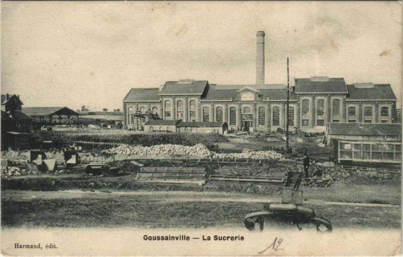 Carte postale ancienne Goussainville La Sucrerie France à Goussainville