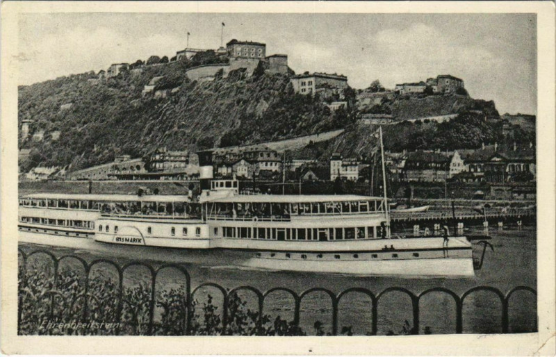 Carte postale ancienne Bismarck River Steamer Ships