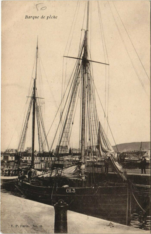 Carte postale ancienne Barque de Peche Ships