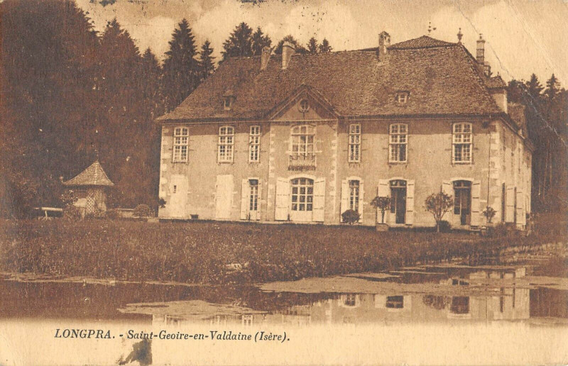 Carte postale ancienne Longpra Saint Geoire En Valdaine à Saint-Geoire-en-Valdaine