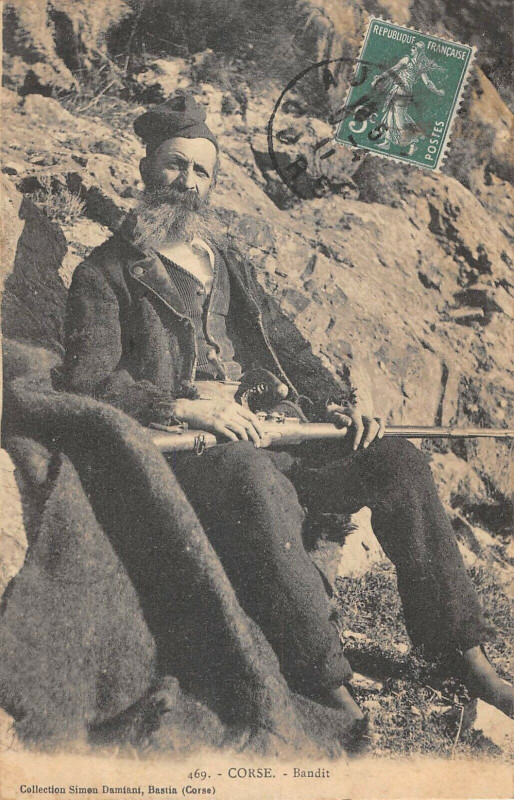 Carte postale ancienne 20 Corse Bandit