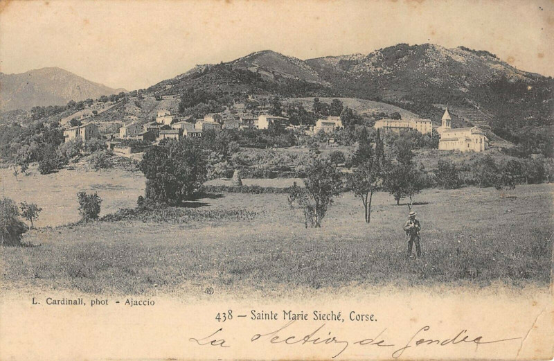 Carte postale ancienne 20 Corse Sainte Marie Sieche