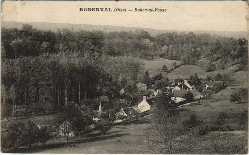 Carte postale ancienne Roberval Roberval-Fosse à Roberval