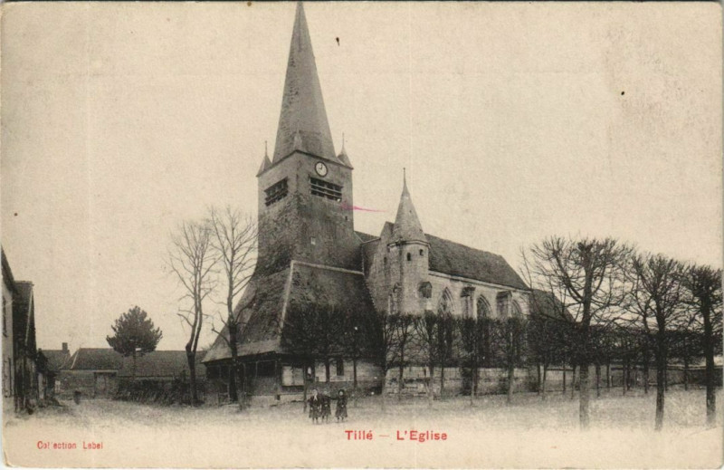 Carte postale ancienne Tille L'Eglise