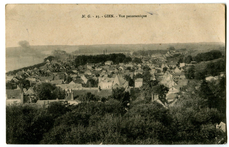Carte postale ancienne Var Giens Vue générale