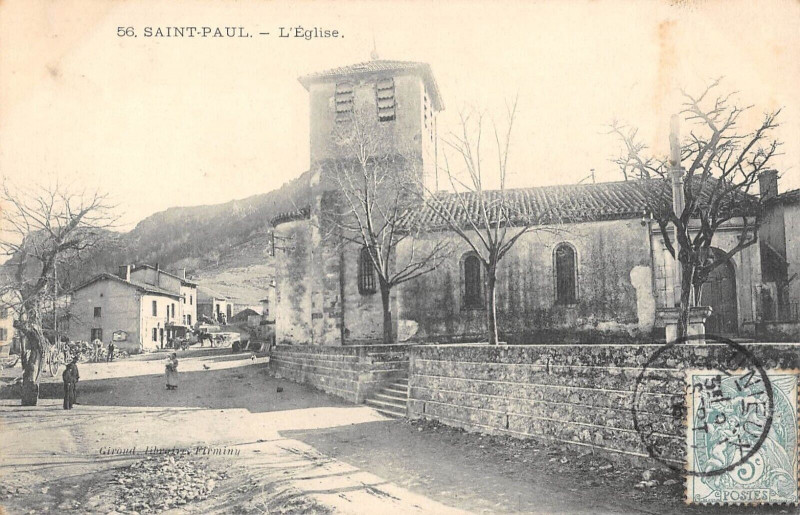 Carte postale ancienne Saint Paul L'Eglise