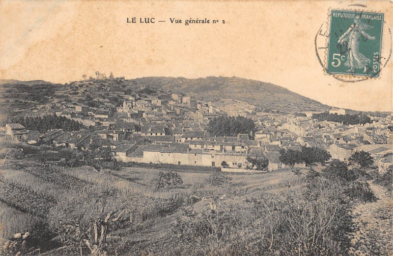 Carte postale ancienne Le Luc Vue Generale N°2 au Luc