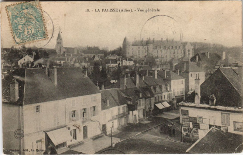 Carte postale ancienne Lapalisse Vue Generale à Lapalisse
