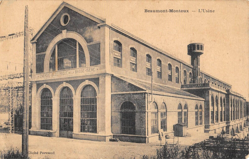 Carte postale ancienne Beaumontmonteux L'Usine