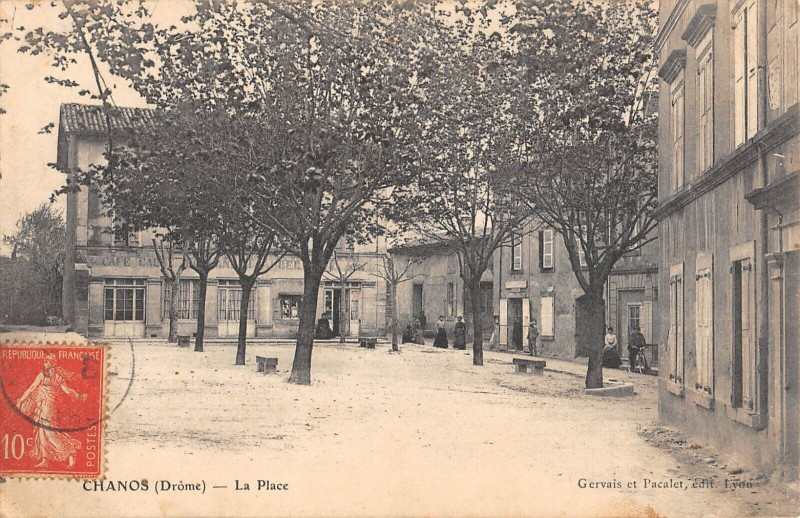 Carte postale ancienne Chanos La Place