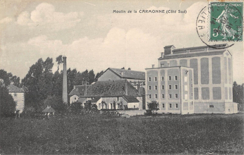 Carte postale ancienne Moulin De Carmonne Cote Sud