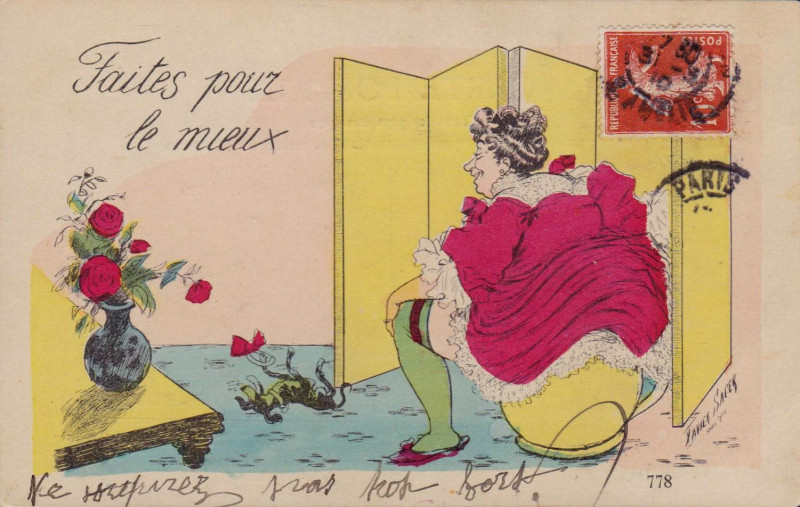 Carte postale ancienne Xavier Sager Faites pour le mieux