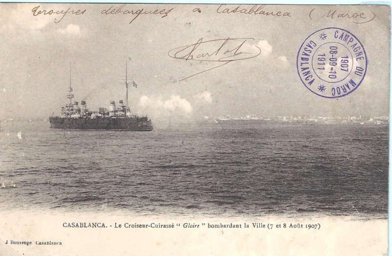 Carte postale ancienne الدار البيضاء 1907 01