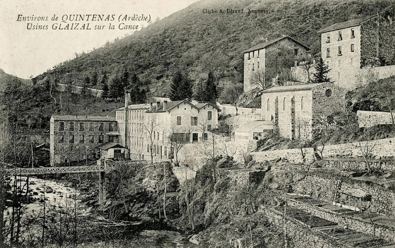 Carte postale ancienne Vernosc Moulin sur Cance 00