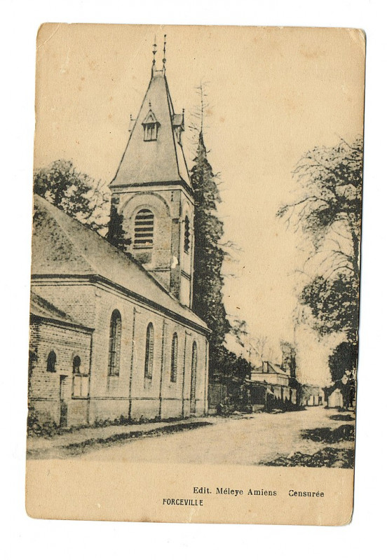 Carte postale ancienne Postcard of Amiens, circa 1916. (16395920353) à Amiens