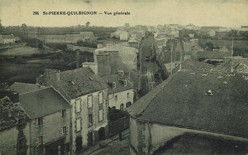 Carte postale ancienne Btv1b10106178v saint-pierre à Brest