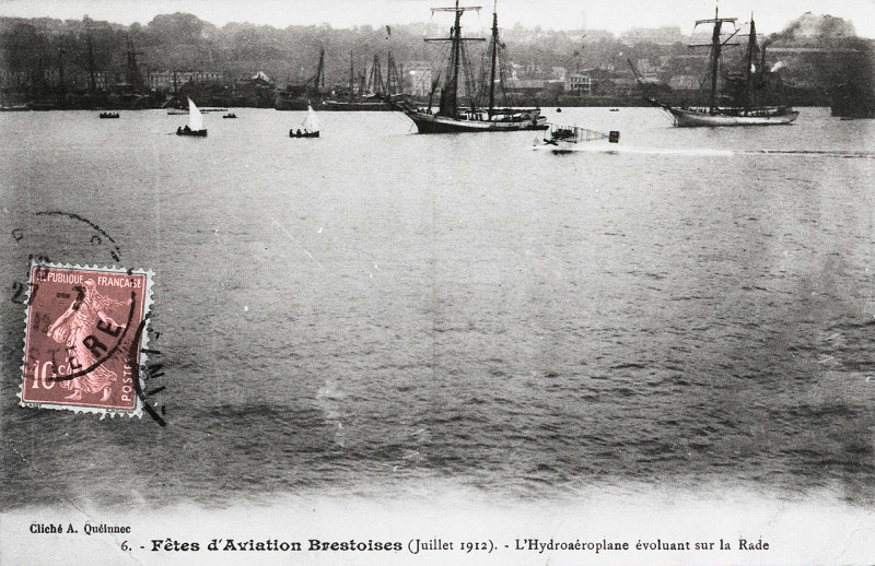 Carte postale ancienne Brest carte postale ancienne à Brest