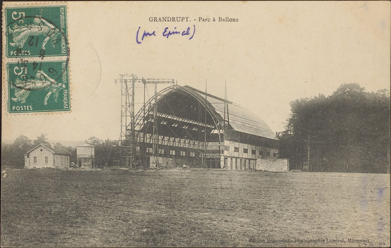 Carte postale ancienne Carte postale, Grandrupt, Parc à Ballons