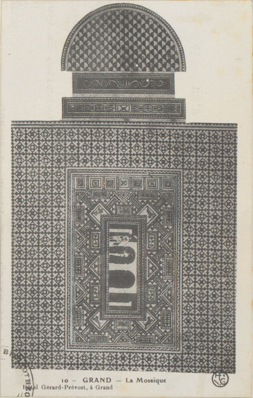Carte postale ancienne Carte postale, Grand, La Mosaïque