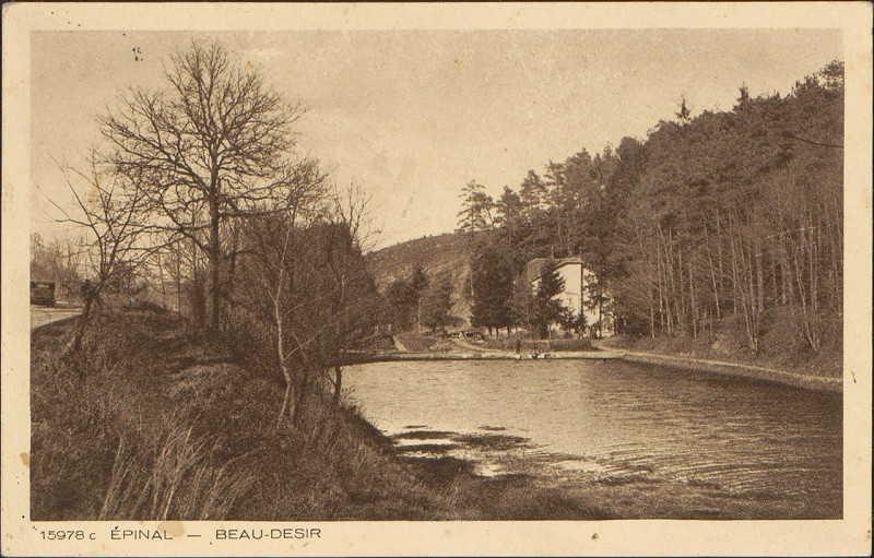 Carte postale ancienne Carte postale, Epinal, Beau-Désir 2