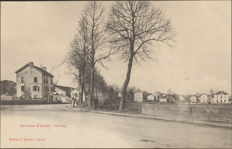 Carte postale ancienne Carte postale, Environs d'Epinal, Golbey