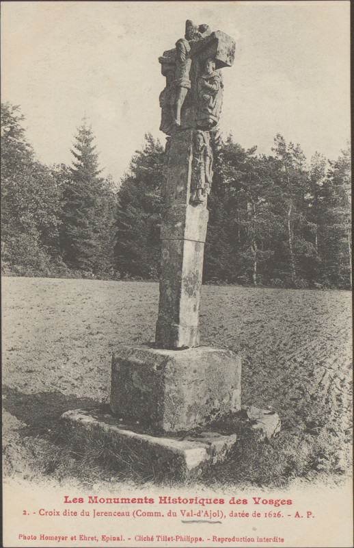 Carte postale ancienne Carte postale, Croix dite du Jerenceau