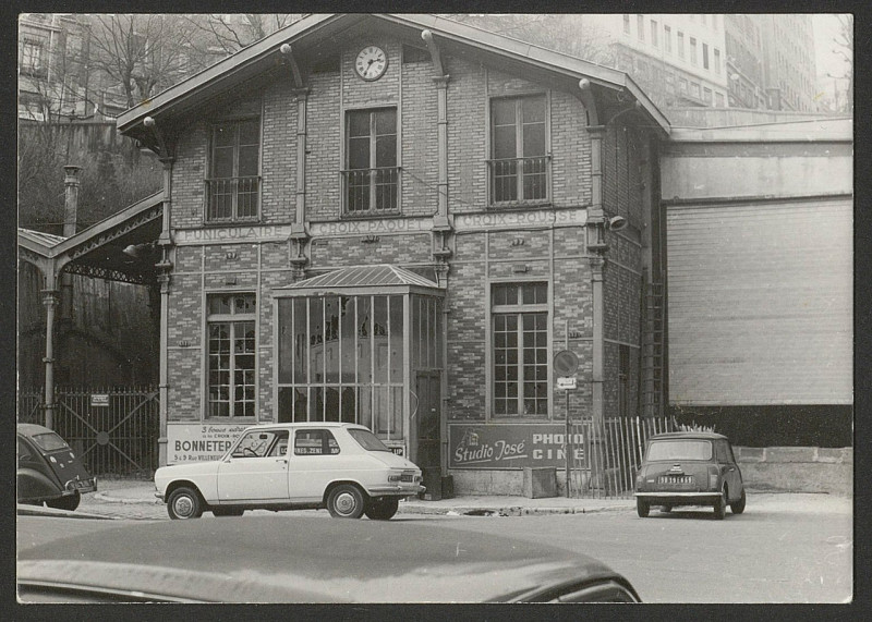 Carte postale ancienne Funiculaire Croix Paquet 08