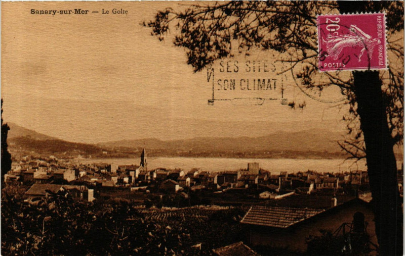 Carte postale ancienne Sanary-sur-Mer - Le Golte à Sanary-sur-Mer