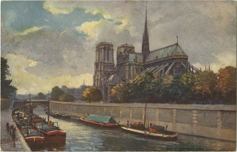 Carte postale ancienne Paris, Notre Dame. 945P 36 (Nby 418339)
