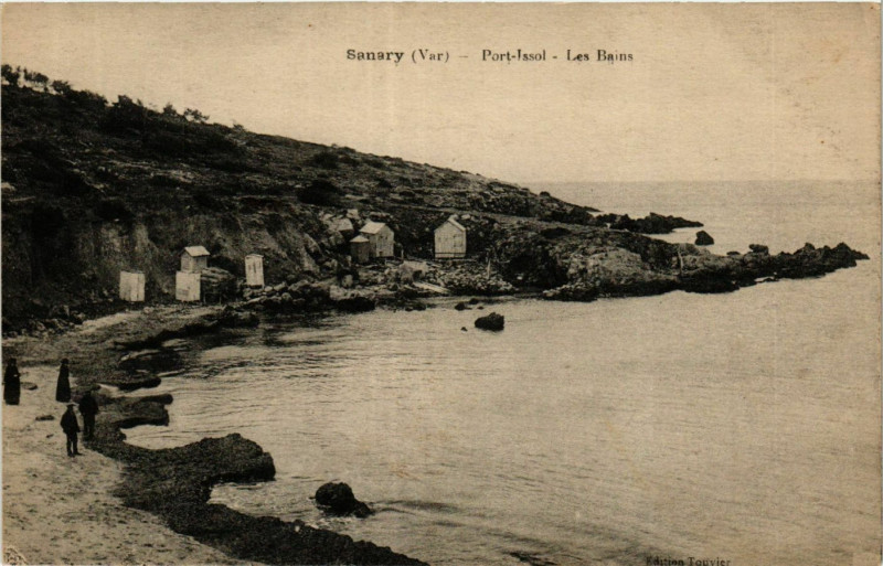 Carte postale ancienne Sanary Port Issol-les-Bains