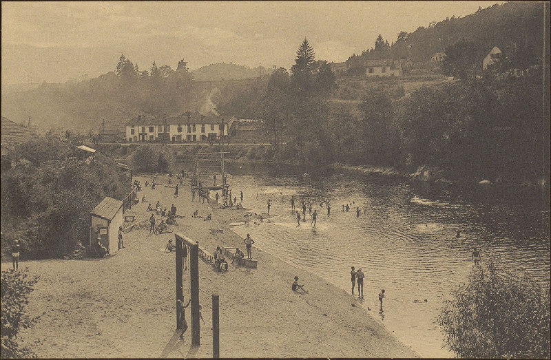 Carte postale ancienne Carte postale, Epinal, Les Grands-Sables 2