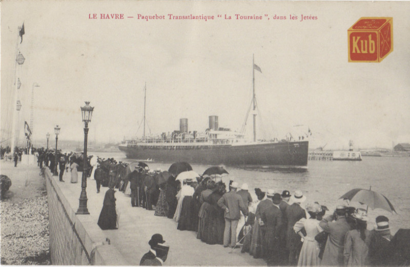 Carte postale ancienne La Touraine 01