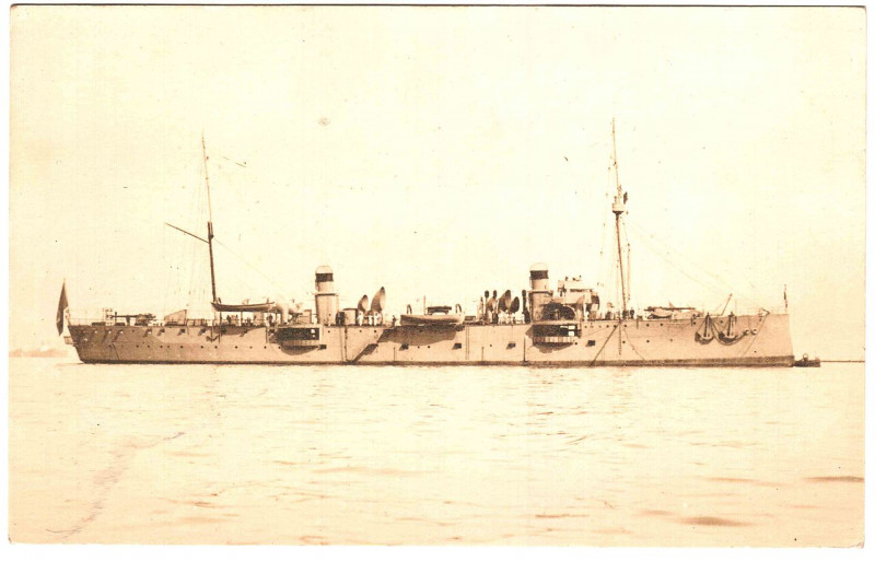 Carte postale ancienne Naval ship Xx