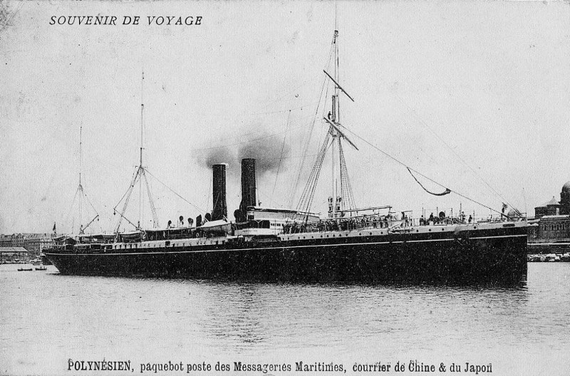 Carte postale ancienne Ss Polynesien