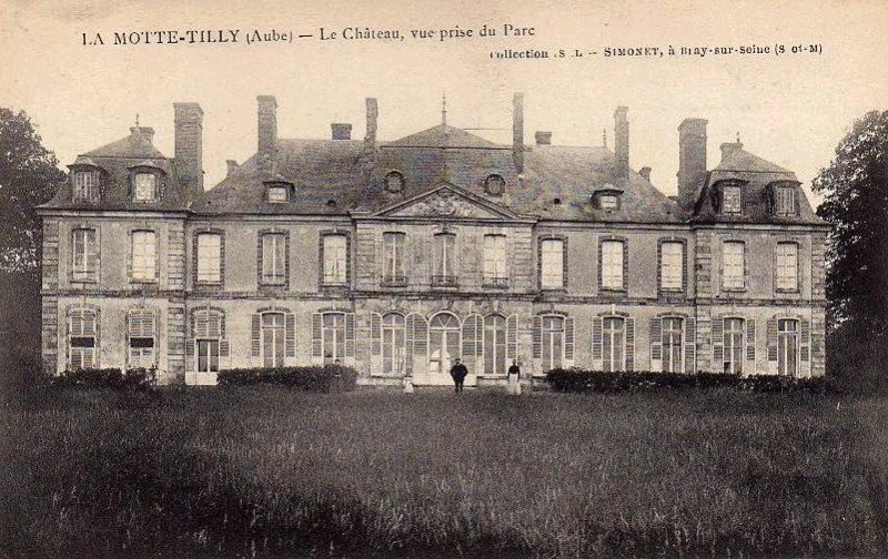 Carte postale ancienne Château de la Motte-Tilly 1