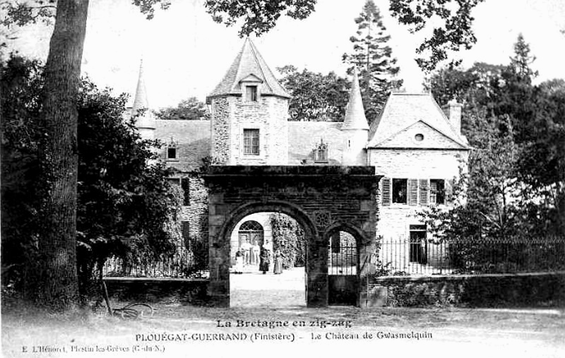 Carte postale ancienne Château de Goasmelquin