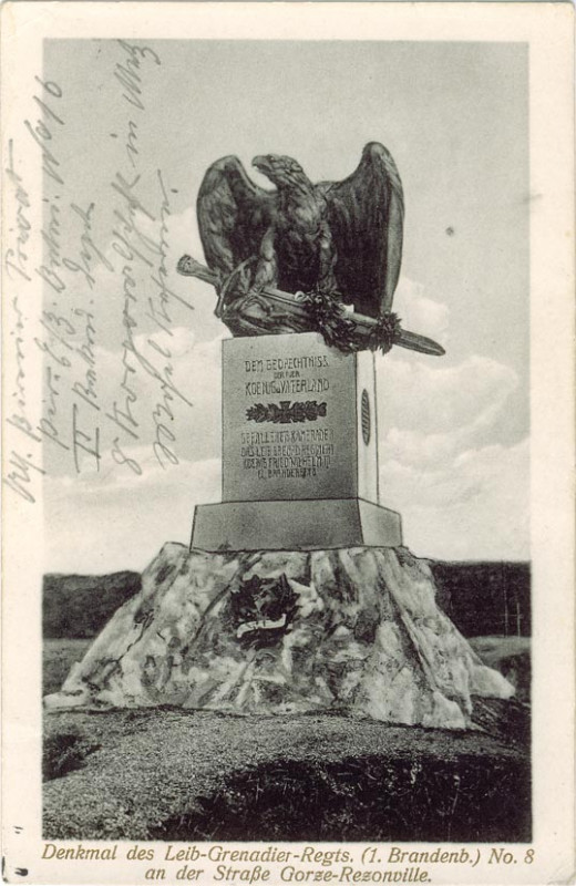 Carte postale ancienne 8. Leib-Grd-Rgt Rezonville ca1910