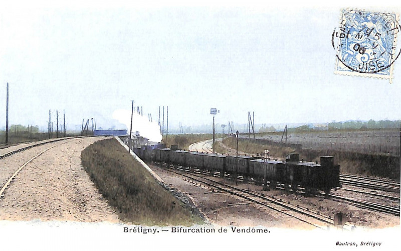 Carte postale ancienne Brétigny - CP1541