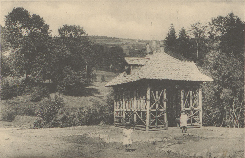 Carte postale ancienne Carte postale, Anould, Roche du Sphinx