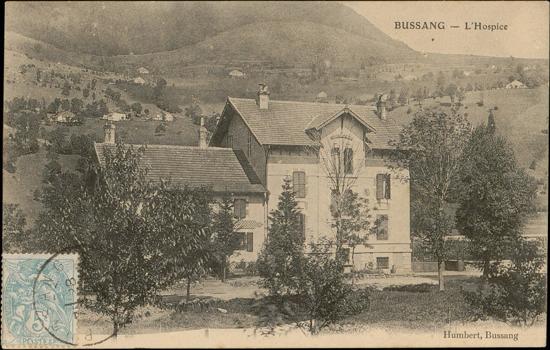 Carte postale ancienne Carte postale, Bussang, L'Hospice