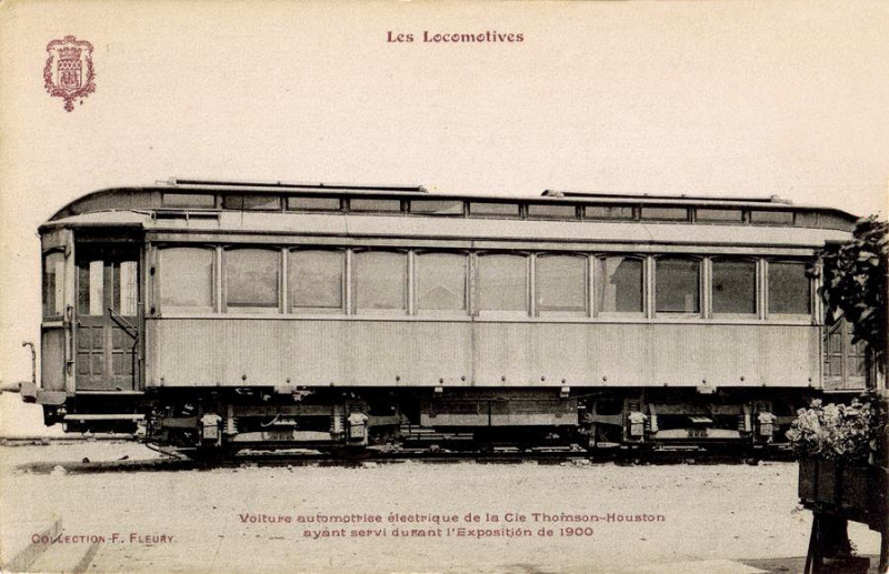 Carte postale ancienne Ouest Thomson-Houston 1900