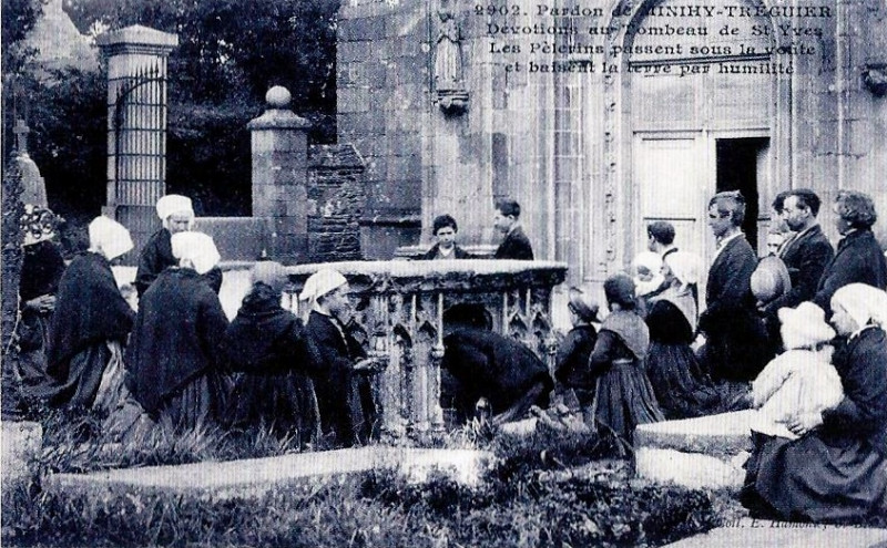 Carte postale ancienne Minihy-Tréguier Pardon Hamonic