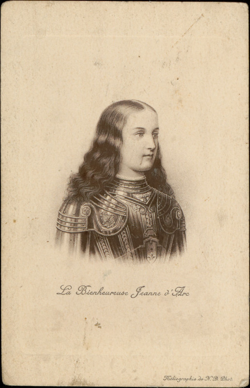 Carte postale ancienne Carte postale, La Bienheureuse Jeanne d'Arc