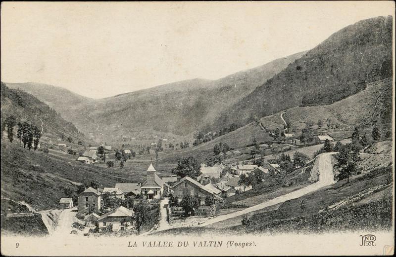 Carte postale ancienne Carte postale, La Vallée du Valtin (Vosges)