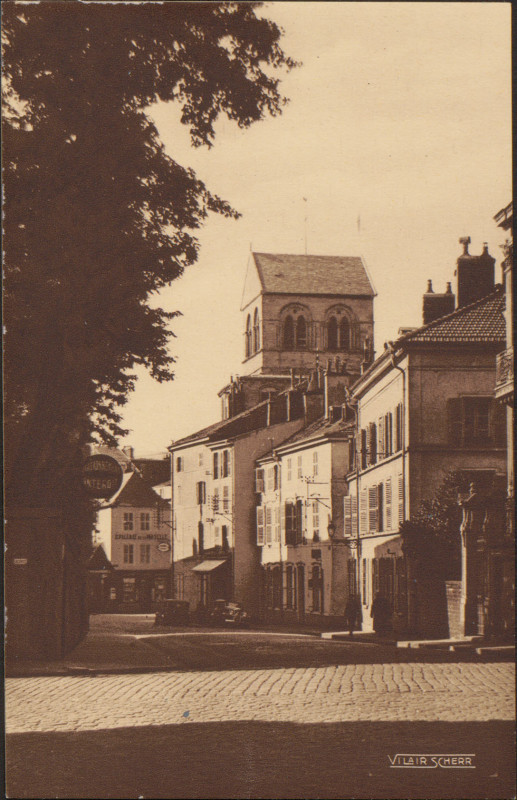 Carte postale ancienne Carte postale, Epinal, Rue Claude Gellée