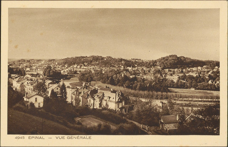 Carte postale ancienne Carte postale, Epinal, Vue générale 17