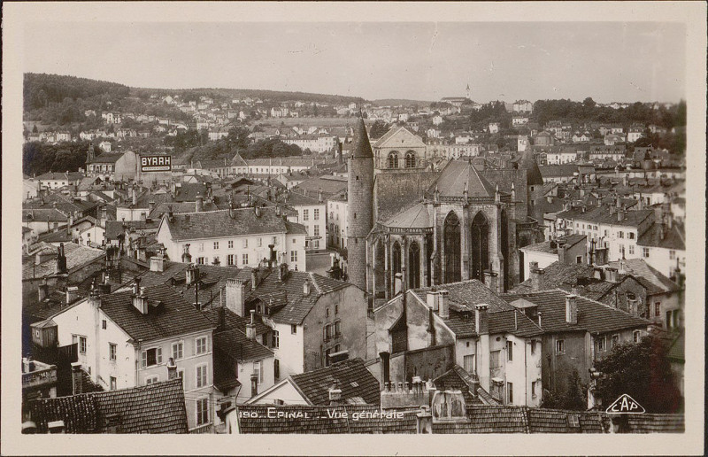 Carte postale ancienne Carte postale, Epinal, Vue générale 24