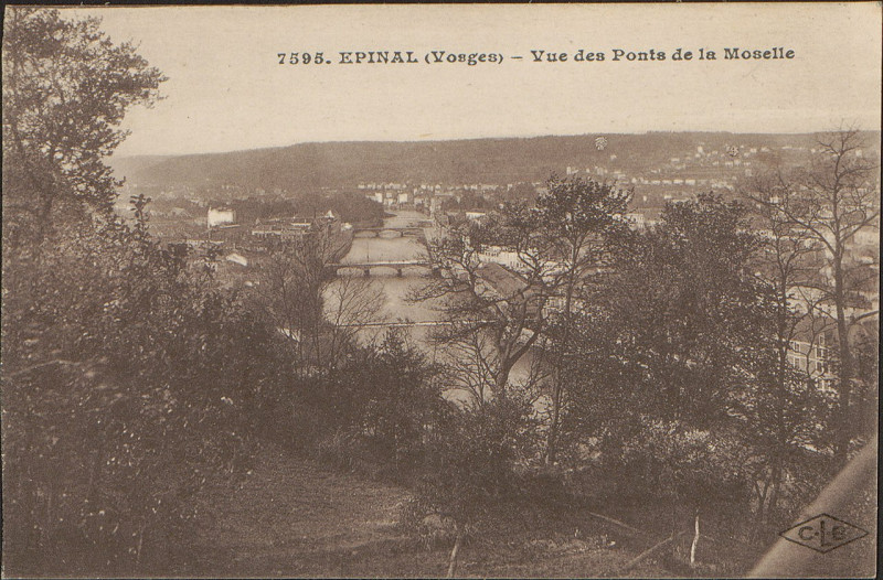 Carte postale ancienne Carte postale, Epinal, Eglise Saint-Maurice 5
