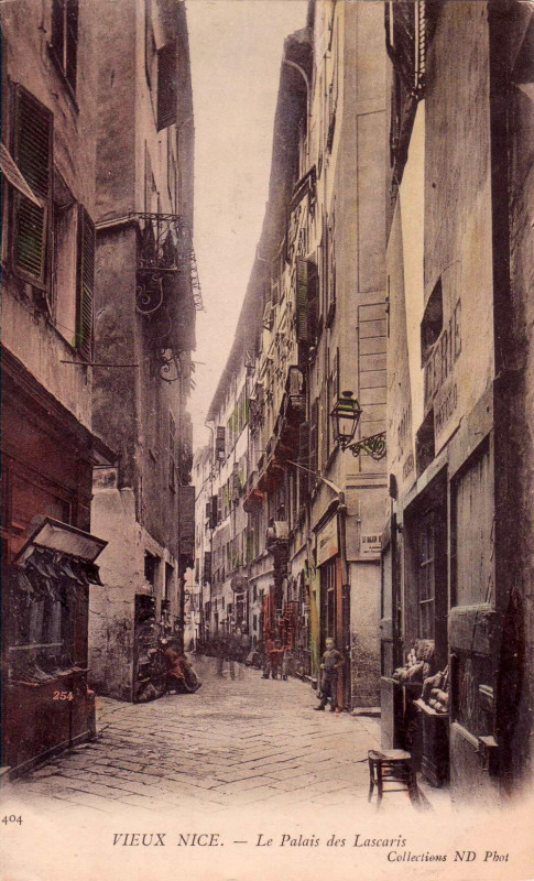 Carte postale ancienne Nice. Palais Lascaris. Postcard, c. 1910