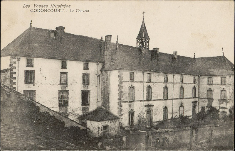 Carte postale ancienne Carte postale, Godoncourt, Le Couvent 2
